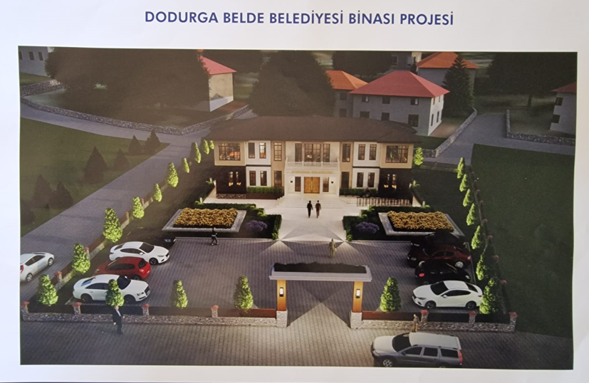 Dodurga Belediyesi Yeni Hizmet binasının &ccedil;alışmaları başlamıştır.
