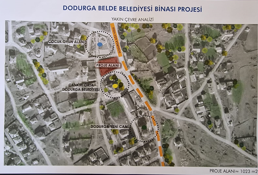 Dodurga Belediyesi Yeni Hizmet binasının &ccedil;alışmaları başlamıştır.
